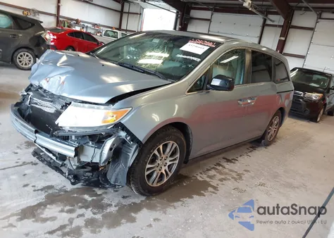 2011 Honda Odyssey Ex-L z USA, uszkodzony, nr VIN 5FNRL5H63BB005072